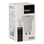 Ampoule LED GU10 PAR11 3W 3000K dimmable, finition blanc, vue complémentaire 1