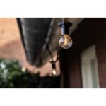 Guirlande lumineuse à douilles E27 noir 10 m IP44, 220...240 V, vue complémentaire 2
