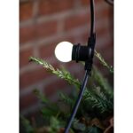 Guirlande lumineuse à douilles E27 noir 50 m IP44, 220...240 V, vue complémentaire 3