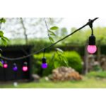 Guirlande lumineuse extérieure E27 15 m noire, 220...240 V, vue complémentaire 5