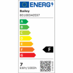 Ampoule LED E27 A60 7W 2700K 24V AC/DC, finition blanc, vue complémentaire 4