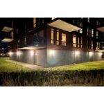 Hublot LED ovale gris IP54 CCT, dimensions 165 x 95 x 65 mm, vue complémentaire 1