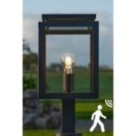 Ampoule LED E27 A60 avec détecteur de mouvement, finition blanc, vue complémentaire 2