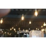Ampoule LED filament G125 E27 3W dorée dimmable 2200K, configuration visible, vue complémentaire 5