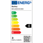 Ampoule LED filament sphérique G45 E27 3W 2700K claire, finition blanc, vue complémentaire 1