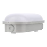 Applique LED ovale avec détecteur HF IP54, dimensions 225 x 100 x 65 mm, vue complémentaire 4