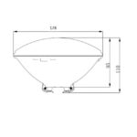 Ampoule LED PAR56 piscine 12V 16W 6500K 145619 – Image 3