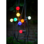 Ampoule LED fête orange G45 E27 1W IP44 80100038728 – Image 3