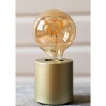 Ampoule LED décorative cœur G95 E27 dorée, 9 mA, vue complémentaire 1