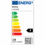 Spot LED AR111 GU10 dimmable 15W 2700K 25°, finition blanc, vue complémentaire 1