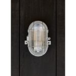 Hublot ovale extérieur gris E27 IP44 60W, 230 V, vue complémentaire 1