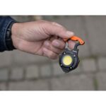 Lampe porte-clés LED rechargeable 5W blanc rouge IP44 – Image 4