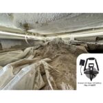 Cordon lumineux LED 10 m 6500K IP65 18V Makita, montage autre, vue complémentaire 2