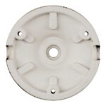 Rosace plafond porcelaine noire avec serre-câble 100x33 mm – Image 2