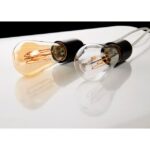 Ampoule LED filament Rustika ST64 E27 dorée dimmable – Image 4