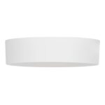 Rosace cache-câbles medium blanc mat, vue complémentaire 1