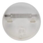 Rosace cache-câbles medium blanc mat, vue complémentaire 2