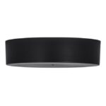 Rosace plafond noir mat pour 1 à 4 câbles PP, vue complémentaire 1
