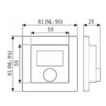 81x81x25mm - 7738112963CR11