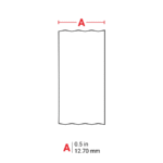 Cartouche étiquettes nylon noir sur blanc BMP21, finition multicolore, vue complémentaire 4
