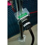 Ruban vinyle vert sur blanc, finition multicolore, vue complémentaire 2