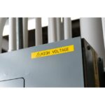 Ruban vinyle pour étiqueteuse M710 jaune, vue complémentaire 2