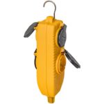 Câble de chantier IP54 avec bloc prises 10 m, finition Jaune, vue complémentaire 1