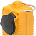 Câble de chantier IP54 avec bloc prises 10 m, finition Jaune, vue complémentaire 2