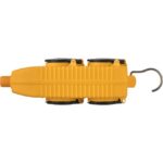 Câble de chantier IP54 avec bloc prises 10 m, finition Jaune, vue complémentaire 3