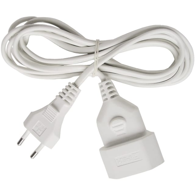 BRENNENSTUHL - Cordon prolongateur en plastique 3m blanc H03VVH2-F 2x0