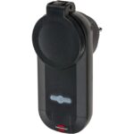 Kit prises télécommandées radio IP44 Comfortline, finition Noir, vue complémentaire 1