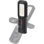 Lampe LED rechargeable d'atelier HL 701 A, finition Noir, vue complémentaire 3