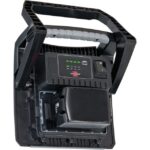 Projecteur LED portable multi-batterie 4500 lm IP65, configuration visible, vue complémentaire 4