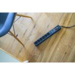 Multiprise parasurtenseur Secure-Tec 19500 A, finition anthracite, vue complémentaire 2