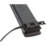 Multiprise parafoudre 4 prises avec USB noir 1,8 m, configuration visible, vue complémentaire 3