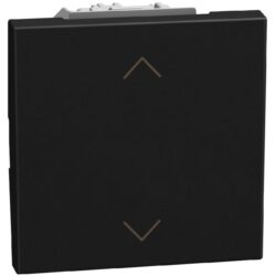 BTICINO - LightN commande volets roul. 2 mod - noir - YD4027NM2