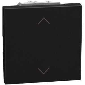 BTICINO - LightN commande volets roul. 2 mod - noir - YD4027NM2