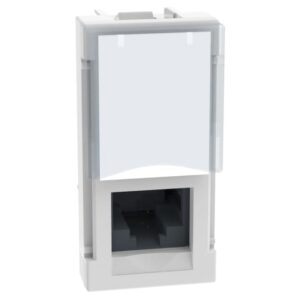 BTICINO - LightN prise RJ45-UTP-cat6 1 mod - blanc - YW4279C6