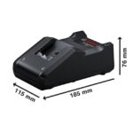 Kit outils 18V perceuse perforateur meuleuse, configuration visible, vue complémentaire 1