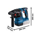 Kit outils 18V perceuse perforateur meuleuse, configuration visible, vue complémentaire 2