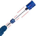 Adaptateur Power Change Plus SDS-Plus avec foret de centrage – Image 6