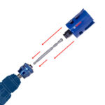 Adaptateur Power Change Plus SDS-Plus avec foret de centrage – Image 7