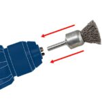 Brosse pinceau torsadée inox 10 mm, vue complémentaire 5