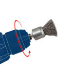 Brosse pinceau torsadée inox 10 mm, vue complémentaire 6
