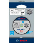 Disque à tronçonner inox métal 76 x 1,0 x 10 mm, configuration visible, vue complémentaire 3