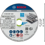 Disque à tronçonner inox métal 76 x 1,0 x 10 mm, configuration visible, vue complémentaire 4