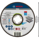 Disque à tronçonner inox métal X-LOCK 125 mm, configuration visible, vue complémentaire 2