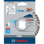 Disque diamant X-LOCK multi-matériaux 125 mm 2608615166 – Image 4