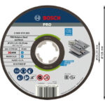 Disque à tronçonner inox et métal X-LOCK 125 x 1,6 mm, configuration visible, vue complémentaire 2