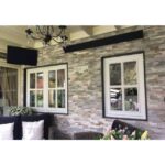 Chauffage infrarouge terrasse couverte 3200W, IP55, vue complémentaire 1